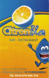 LE CITRON BLEU